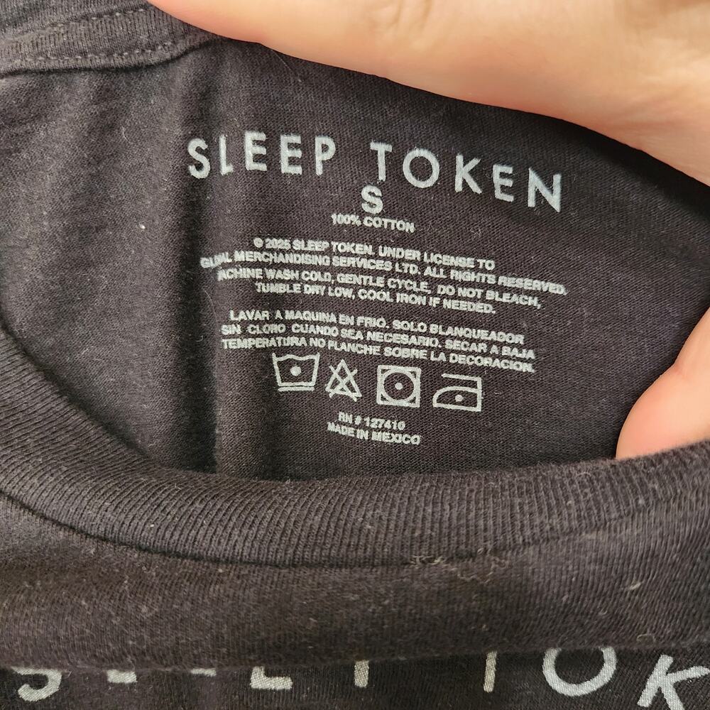 Sleep Token Sundowning Runes Flowers Graphic T-Shirt Cotton Tee Size Small - Picture 3 of 9